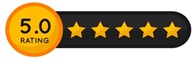 This organiser has an average rating of 5.0 stars